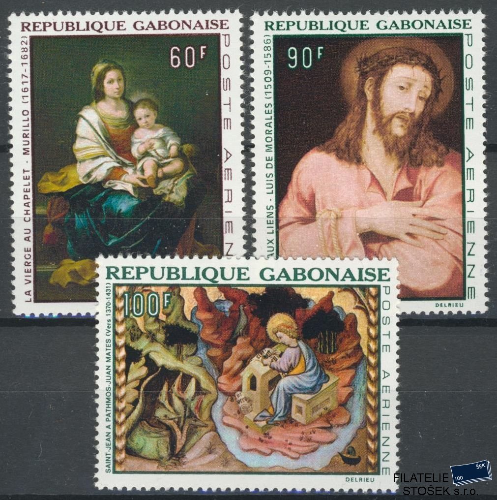 Gabon známky Mi 0301-3