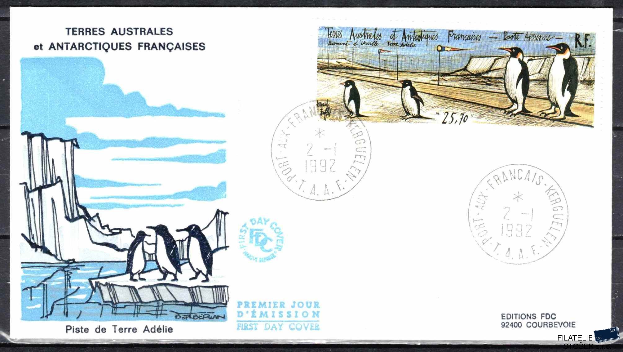 Antarktida francouzská známky Mi 0285 razítko Iles Kerguelen