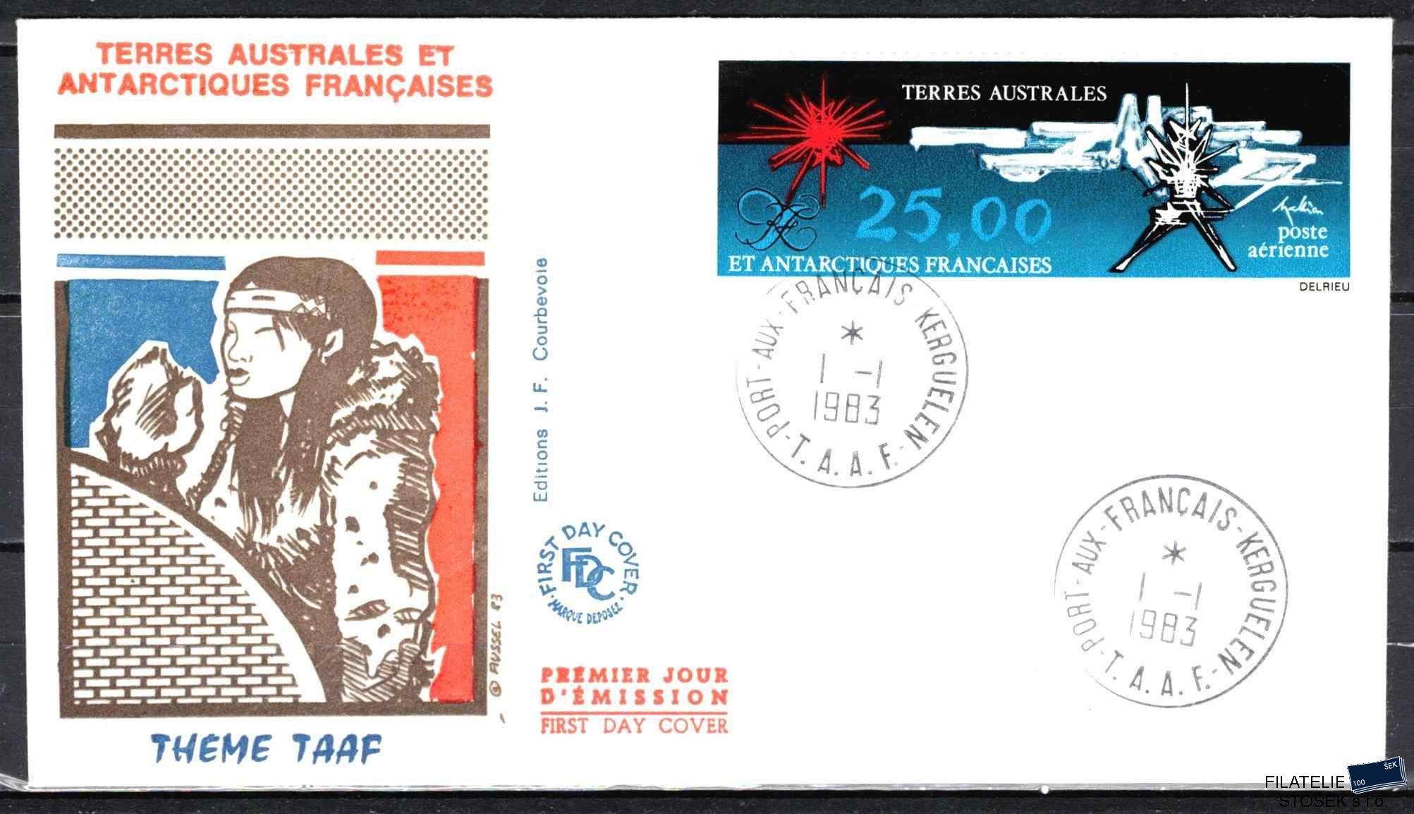Antarktida francouzská známky Mi 0180 razítko Iles Kergeulen