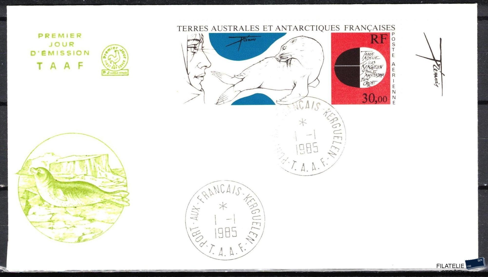 Antarktida francouzská známky Mi 0205 razítko Iles Kergeulen