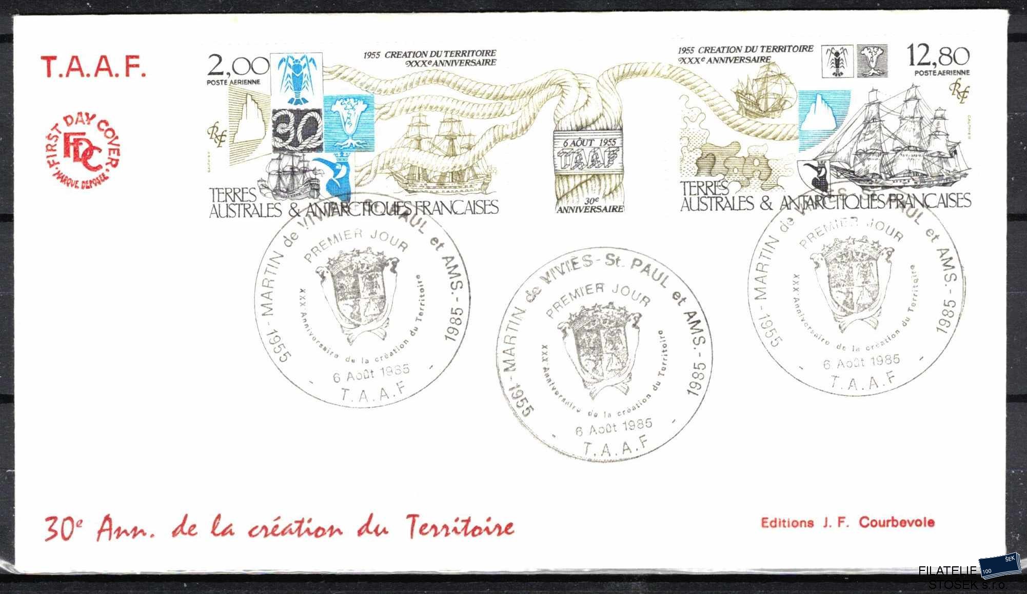 Antarktida francouzská známky Mi 0206-7 razítko Iles St.Paul et Amsterdam