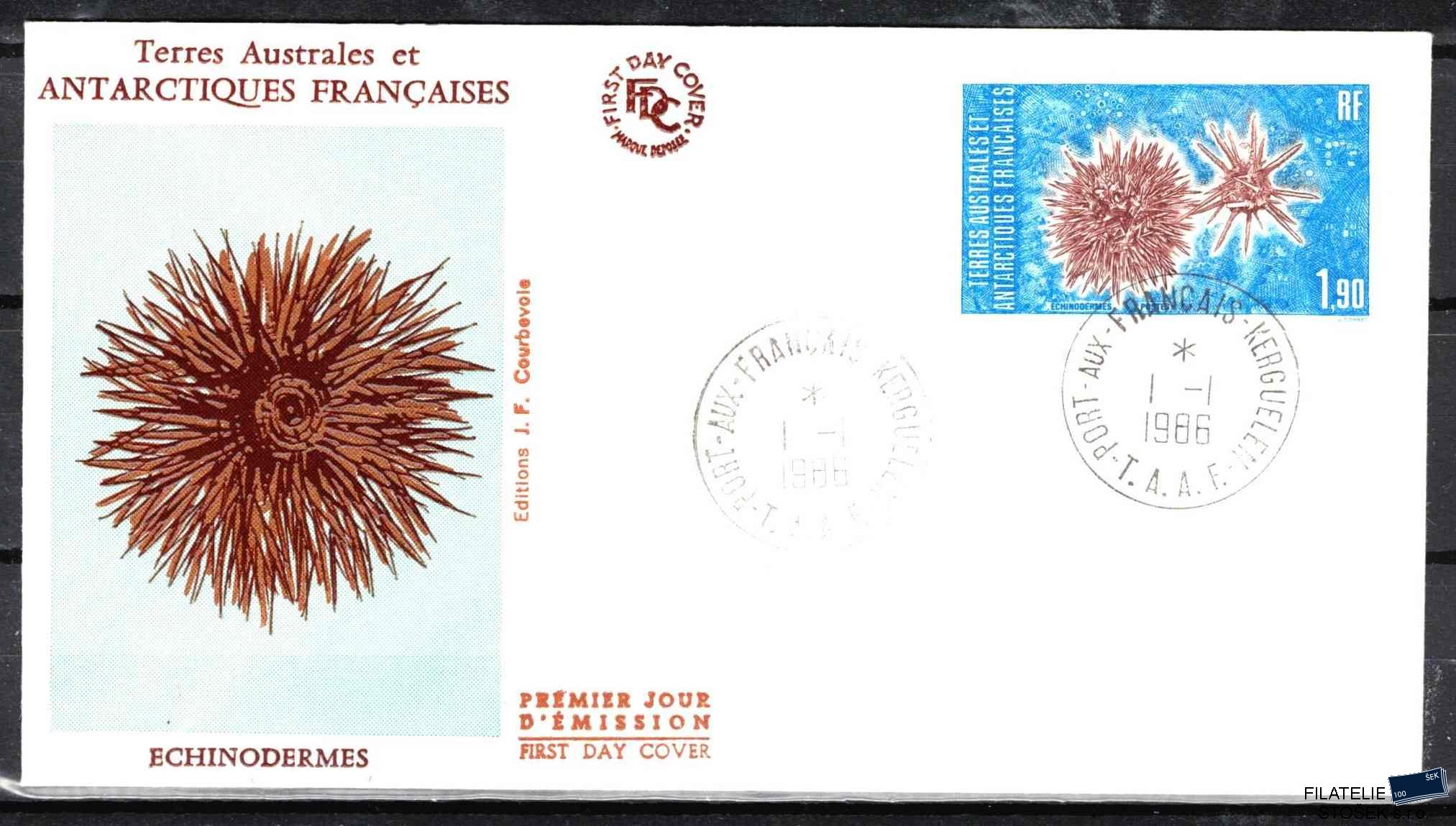 Antarktida francouzská známky Mi 0211 razítko Iles Kergeulen