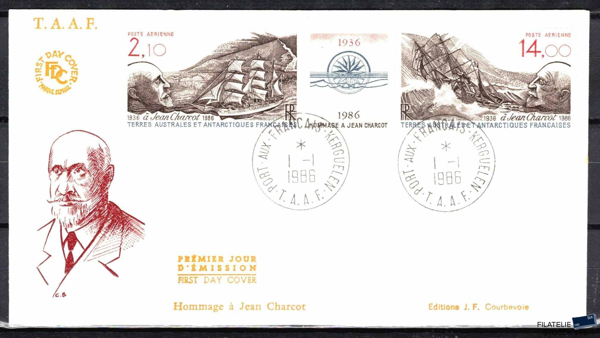 Antarktida francouzská známky Mi 0216-7 razítko Iles Kergeulen