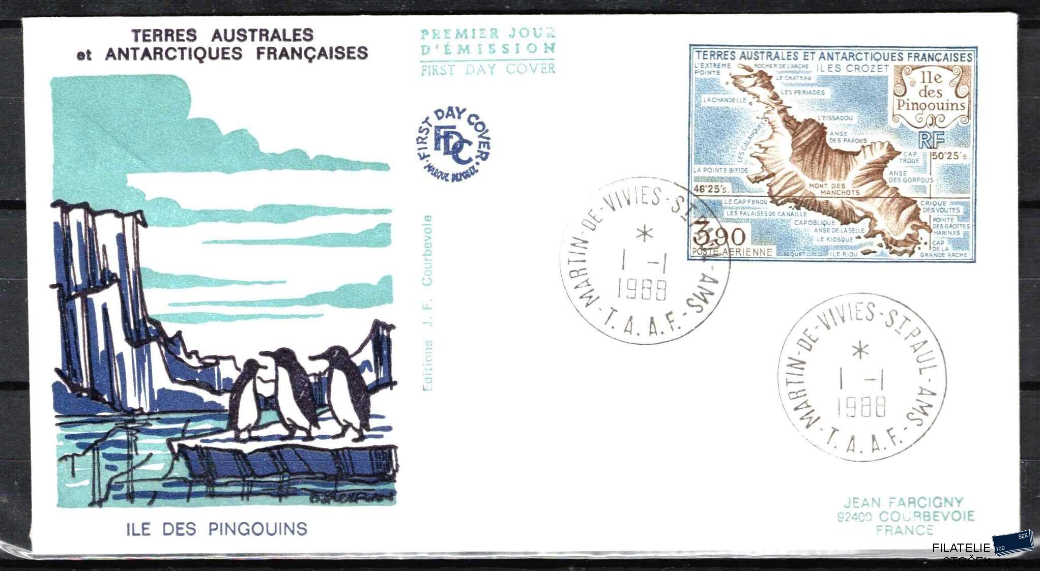 Antarktida francouzská známky Mi 0237 razítko Iles St.Paul et Amsterdam