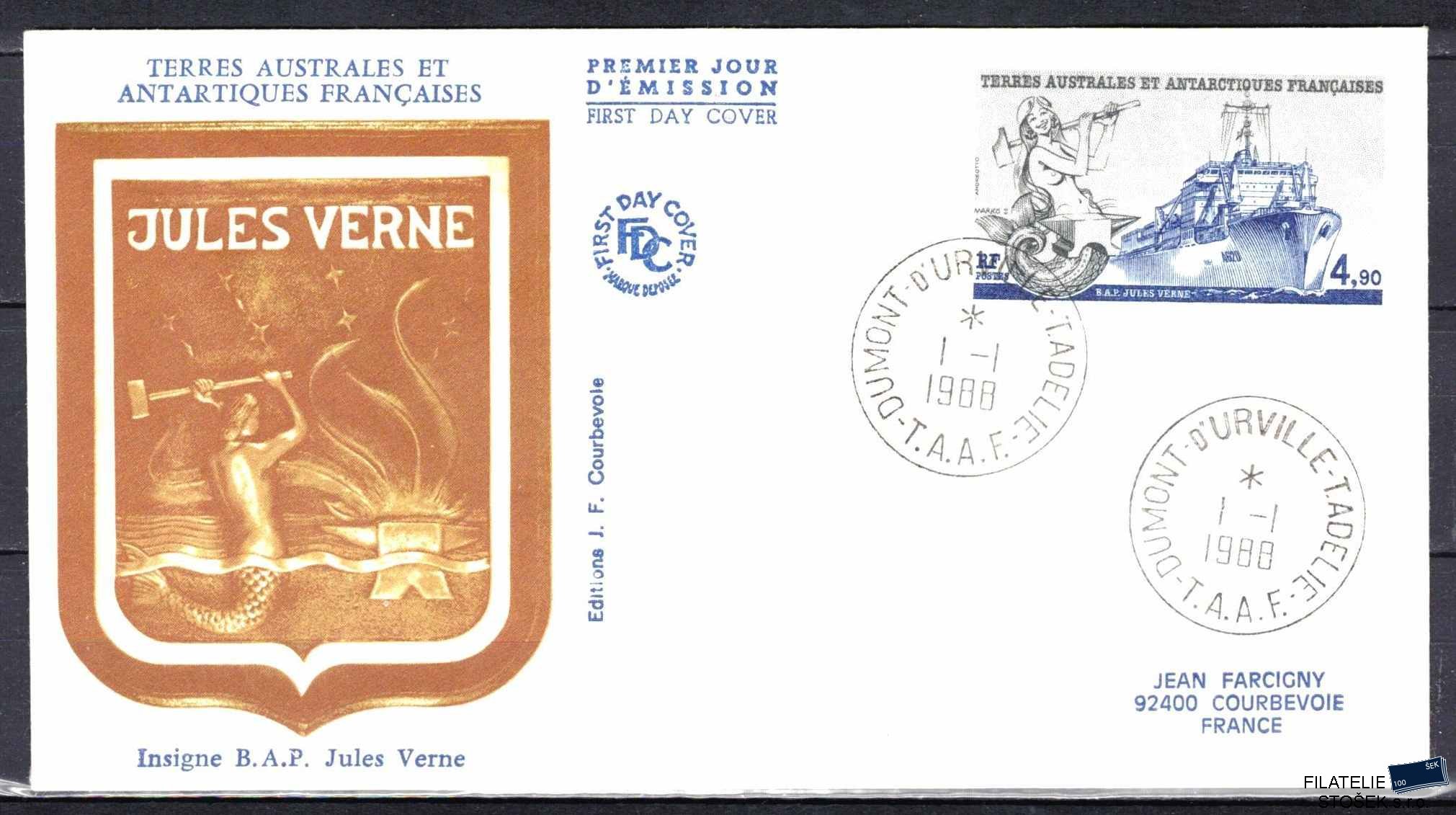 Antarktida francouzská známky Mi 0239 razítko Terre Adélie