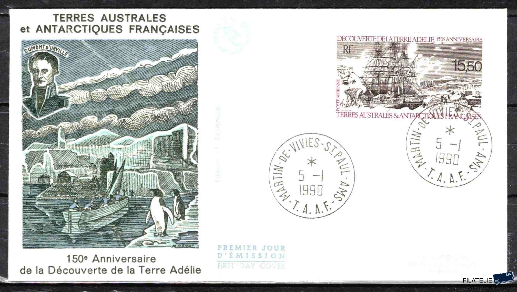 Antarktida francouzská známky Mi 0267 razítko Iles St.Paul et Amsterdam