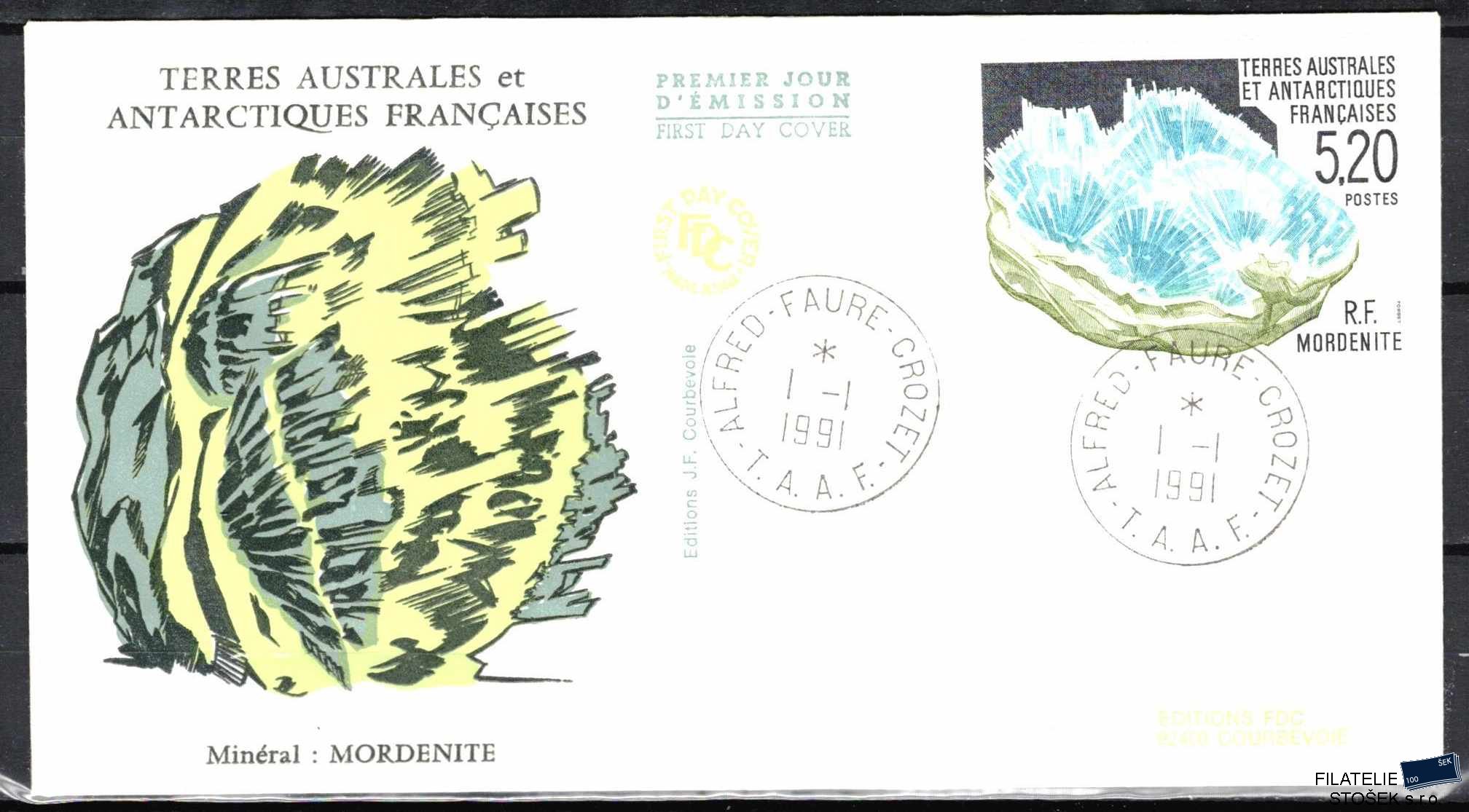 Antarktida francouzská známky Mi 0276 razítko Iles Crozet