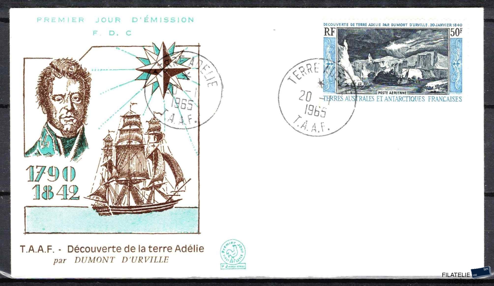 Antarktida francouzská známky Mi 0031 razítko Terre Adélie