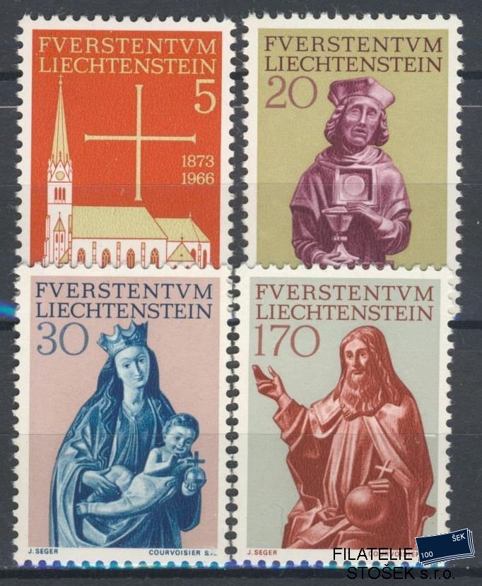 Liechtenstein známky Mi 470-3
