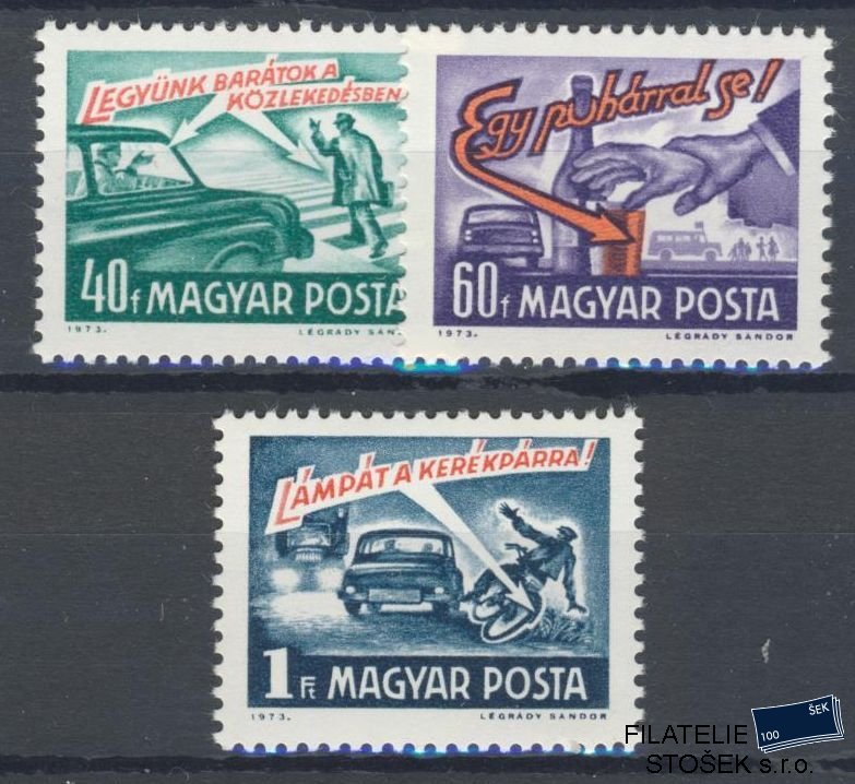 Maďarsko známky Mi 2894-96