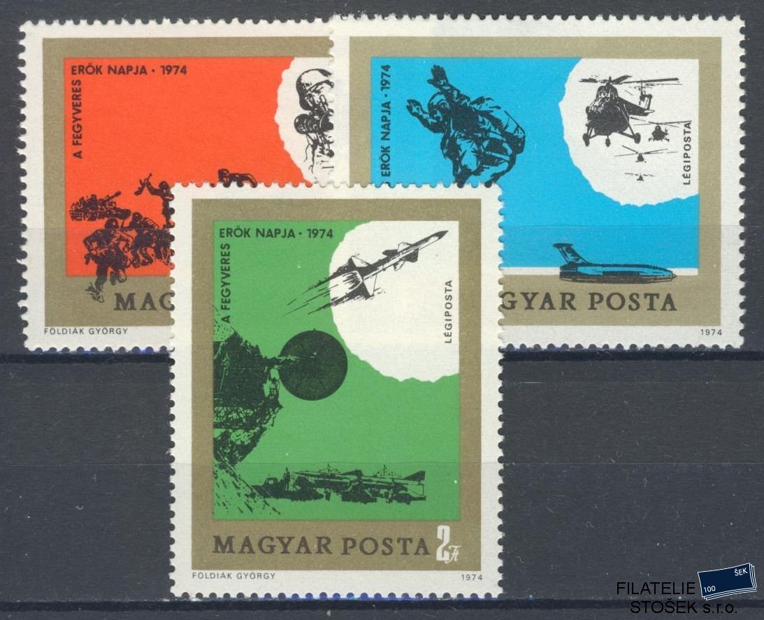 Maďarsko známky Mi 2982-84