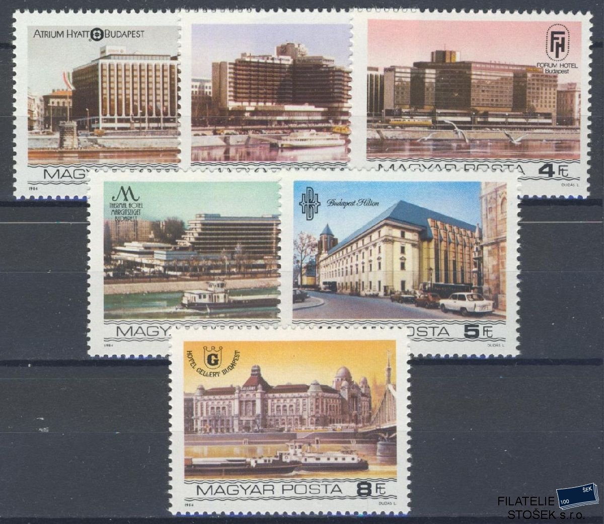 Maďarsko známky Mi 3701-6