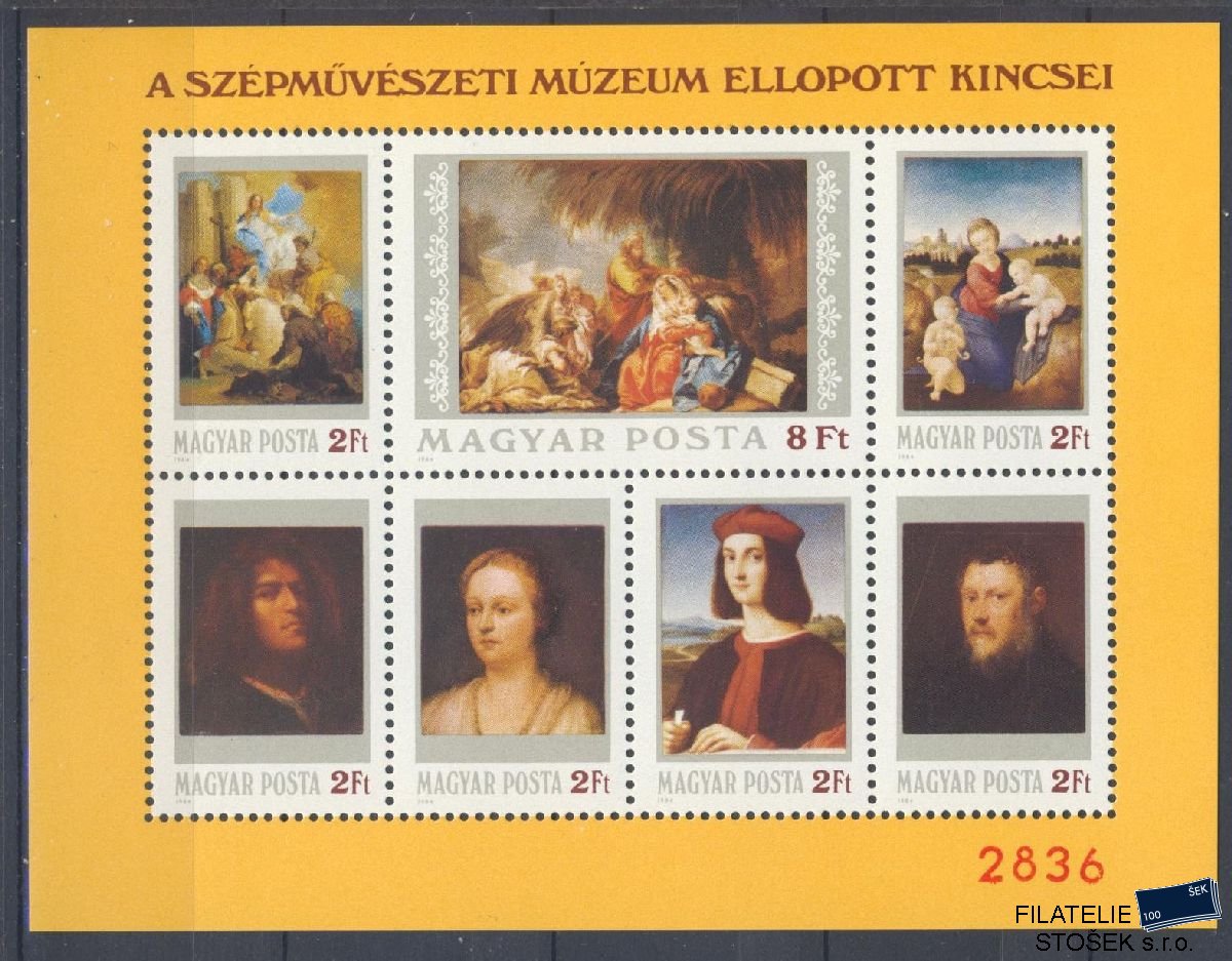 Maďarsko známky Mi Blok 170AI