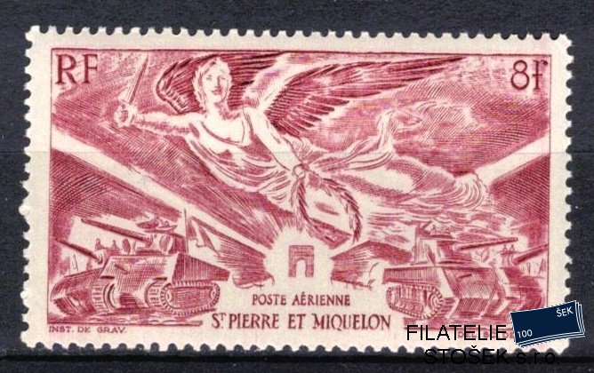 S.P.M. známky 1946 Victoire