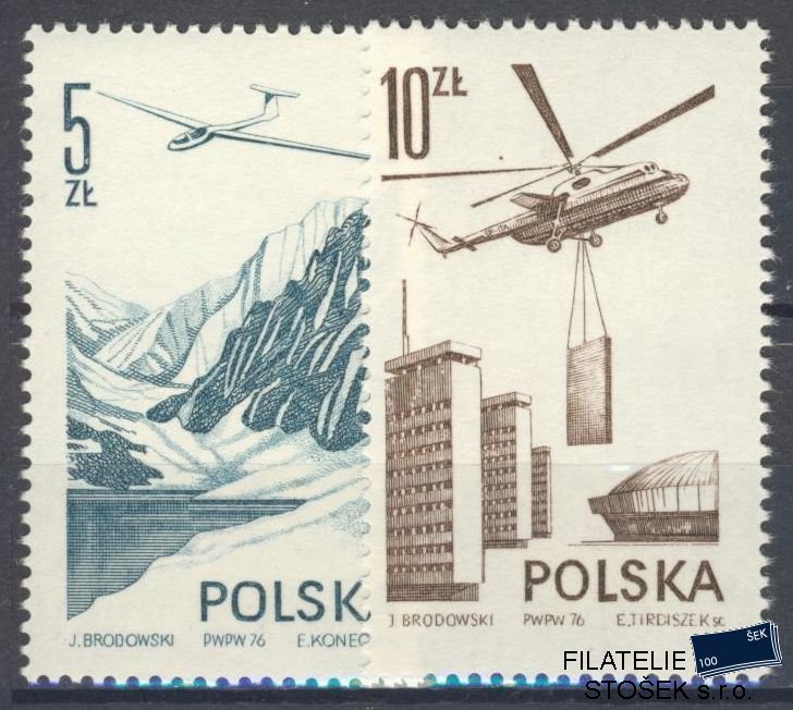 Polsko známky Mi 2437-38