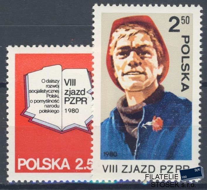 Polsko známky Mi 2672-73