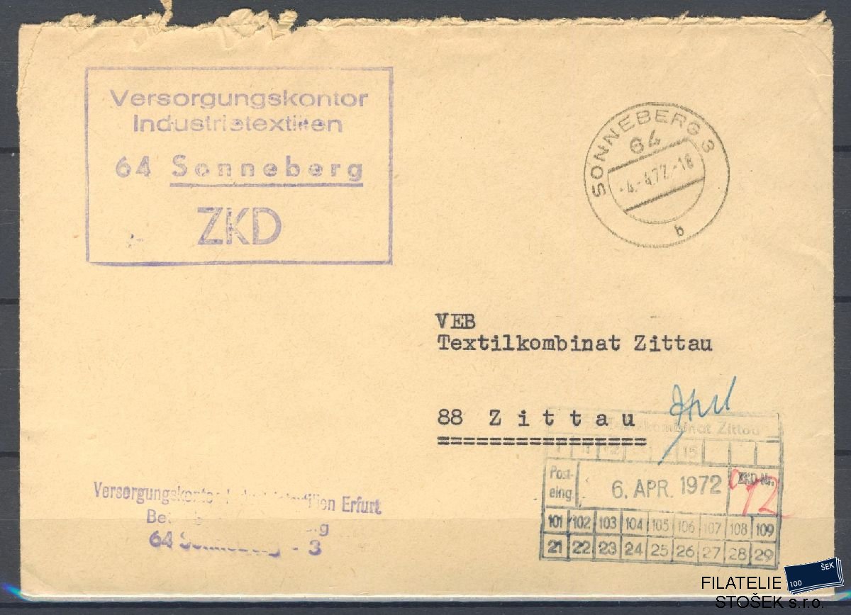 NDR celistvosti ZKD - Sonneberg