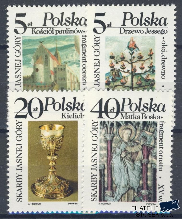 Polsko známky Mi 3038-41
