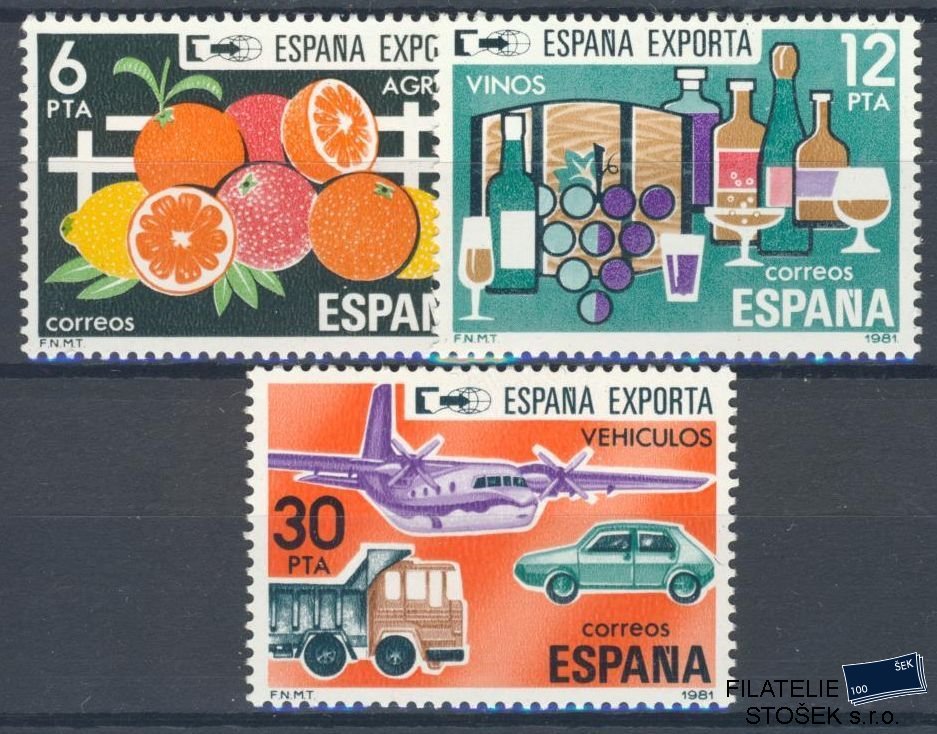 Španělsko známky Mi 2509-11