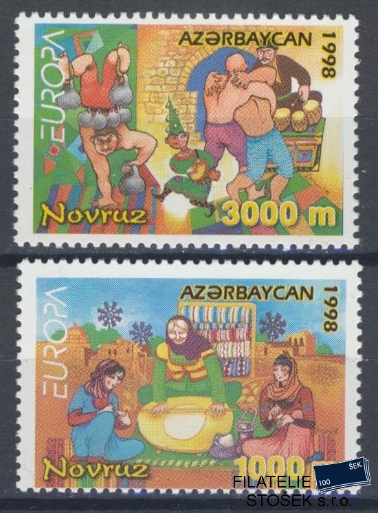 Azerbajdžan známky Mi 0438-9