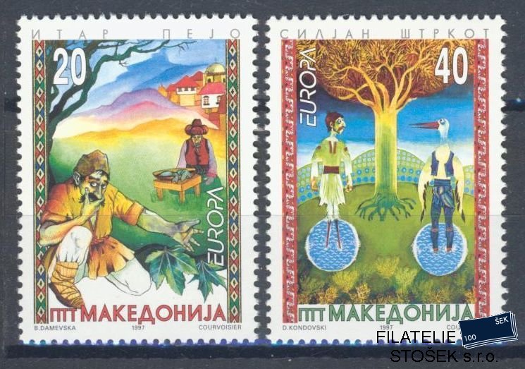 Makedonie známky Mi 0102-3