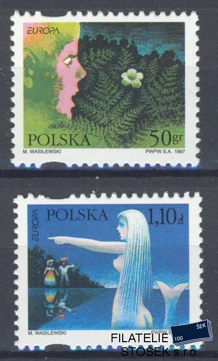 Polsko známky Mi 3647-8