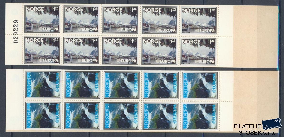 Norsko známky Mi 0742-3 MH