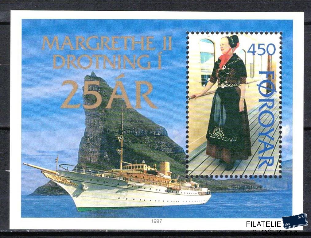 Faerské ostrovy známky Mi 310 - Bl.9