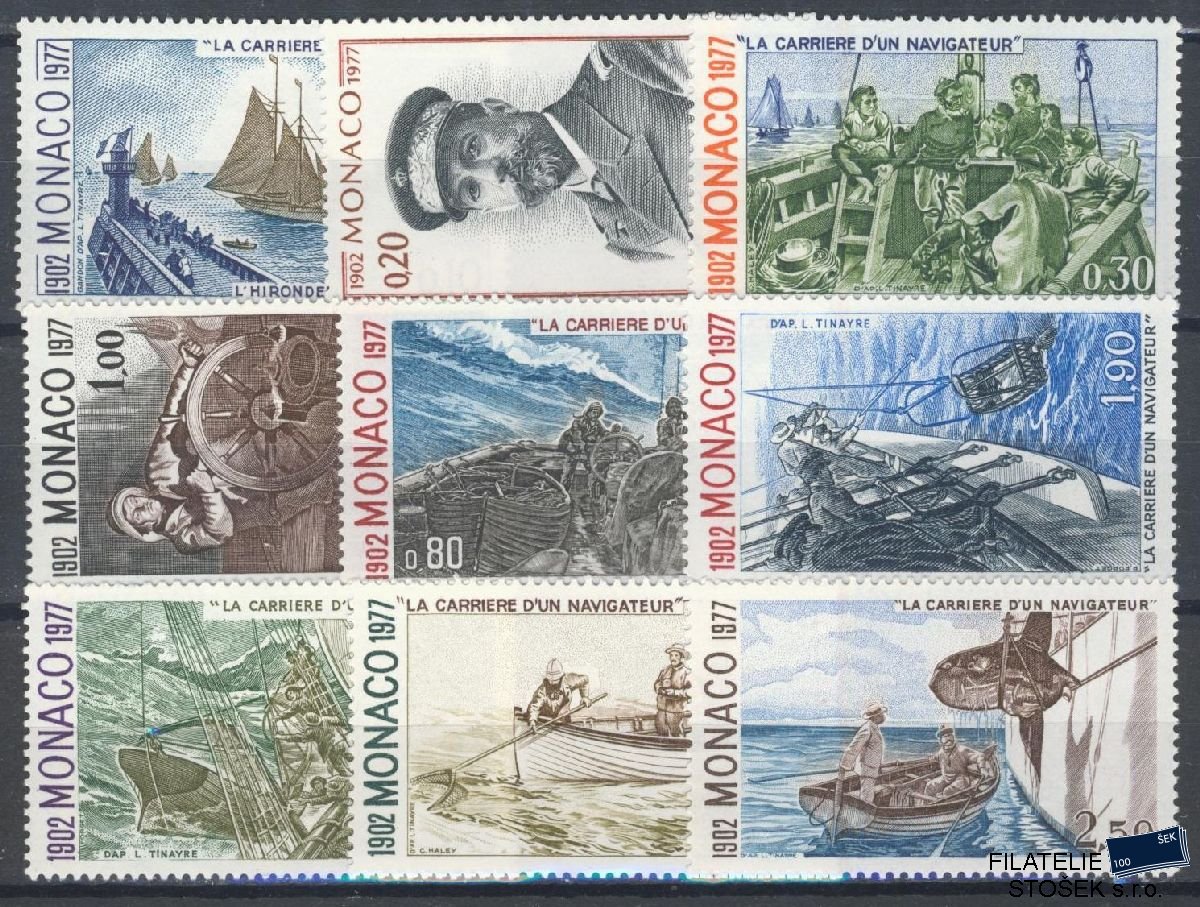 Monako známky Mi 1256-63
