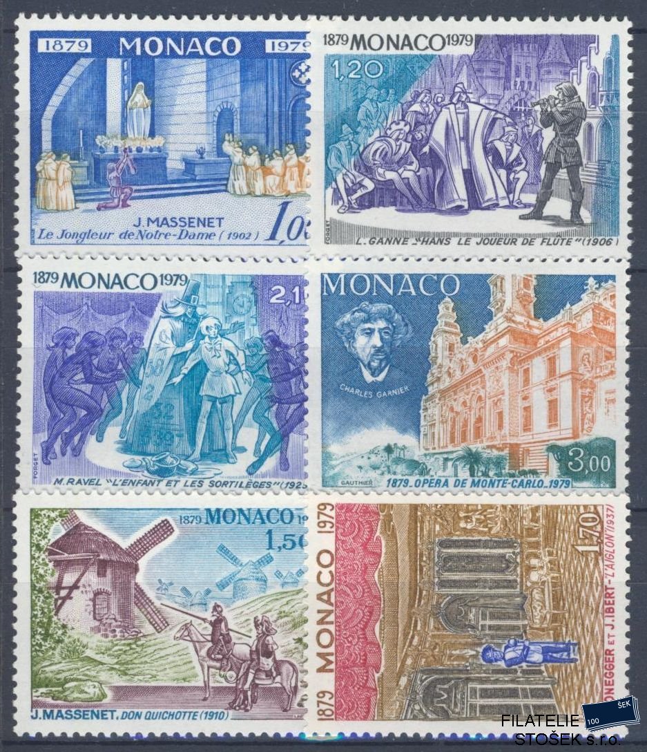 Monako známky Mi 1364-69