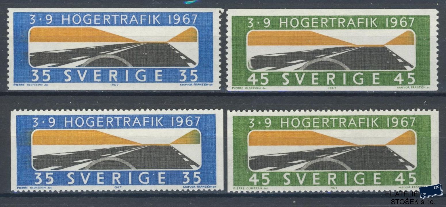 Švédsko známky Mi 588-89