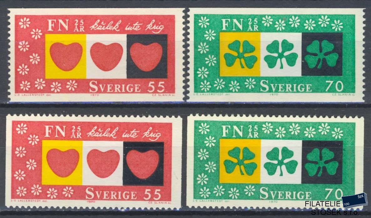Švédsko známky Mi 690-91