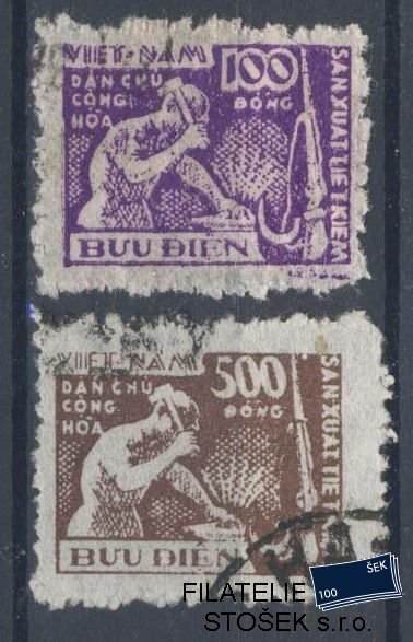 Vietnam známky Mi 7-8