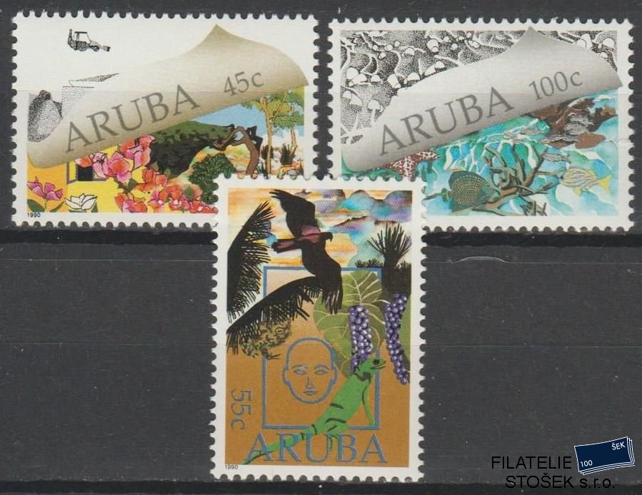 Aruba známky Mi 70-72