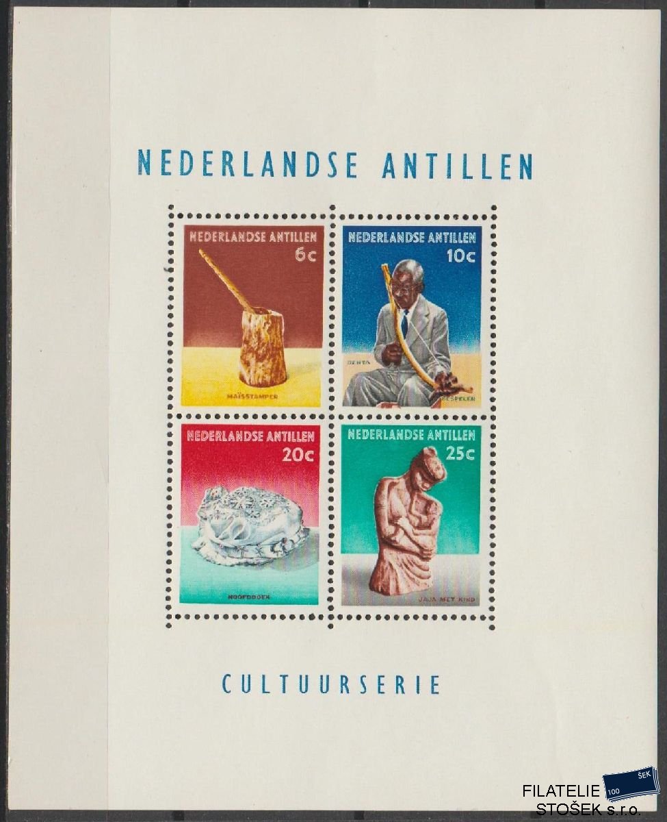 Nederlandse Antillen známky Mi Blok 1