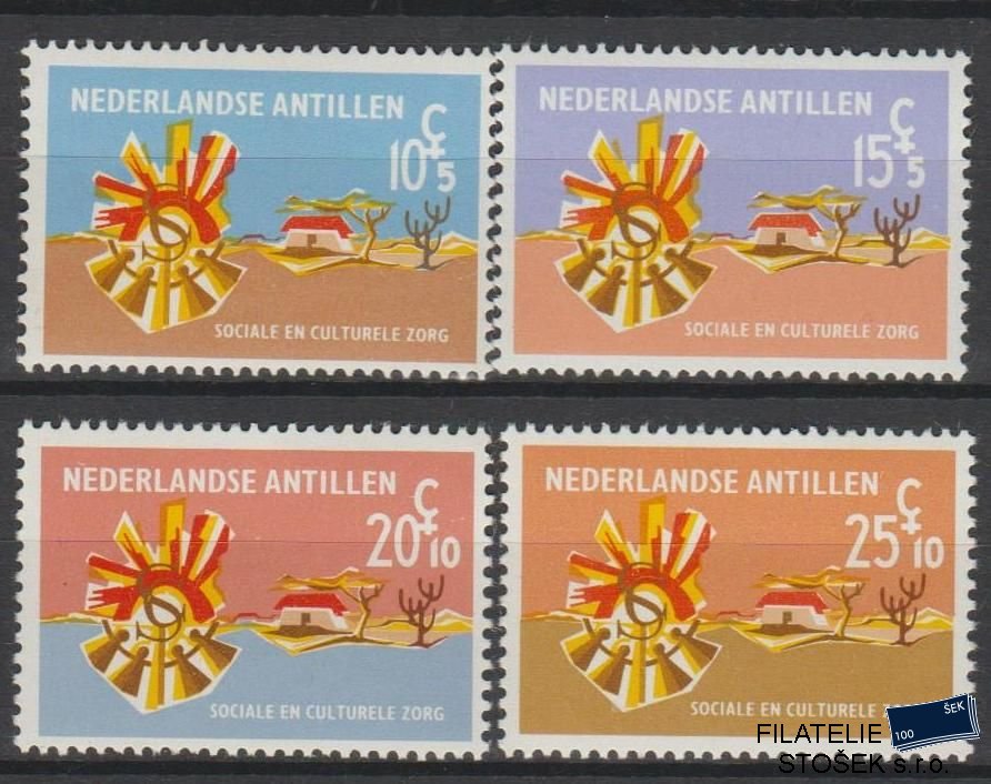 Nederlandse Antillen známky Mi 190-93