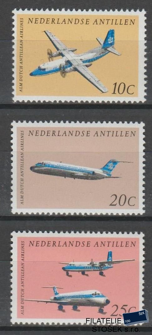 Nederlandse Antillen známky Mi 198-200