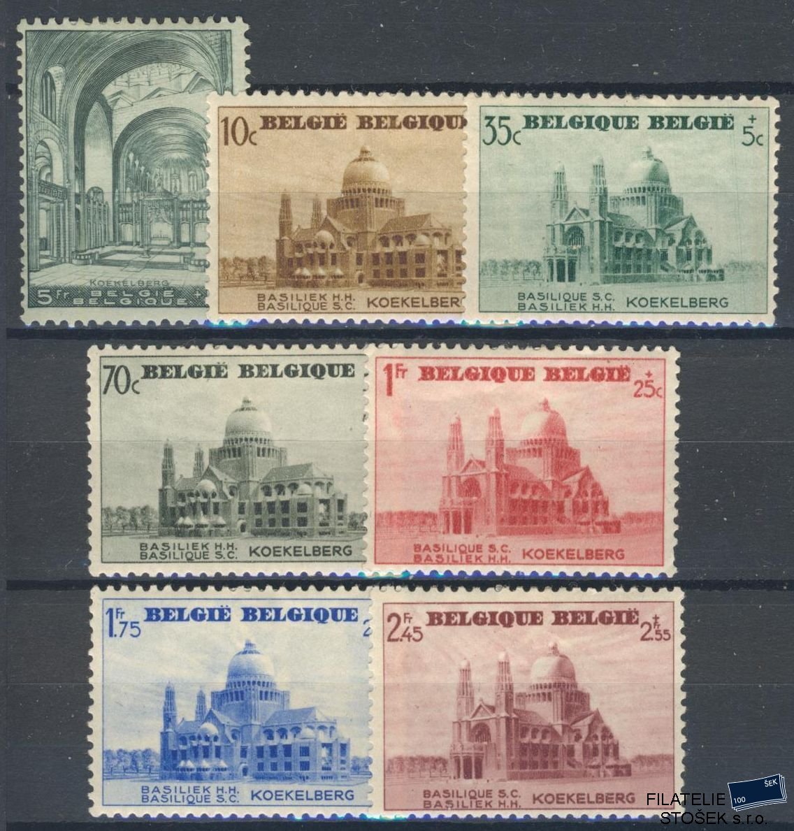 Belgie známky Mi 471-77