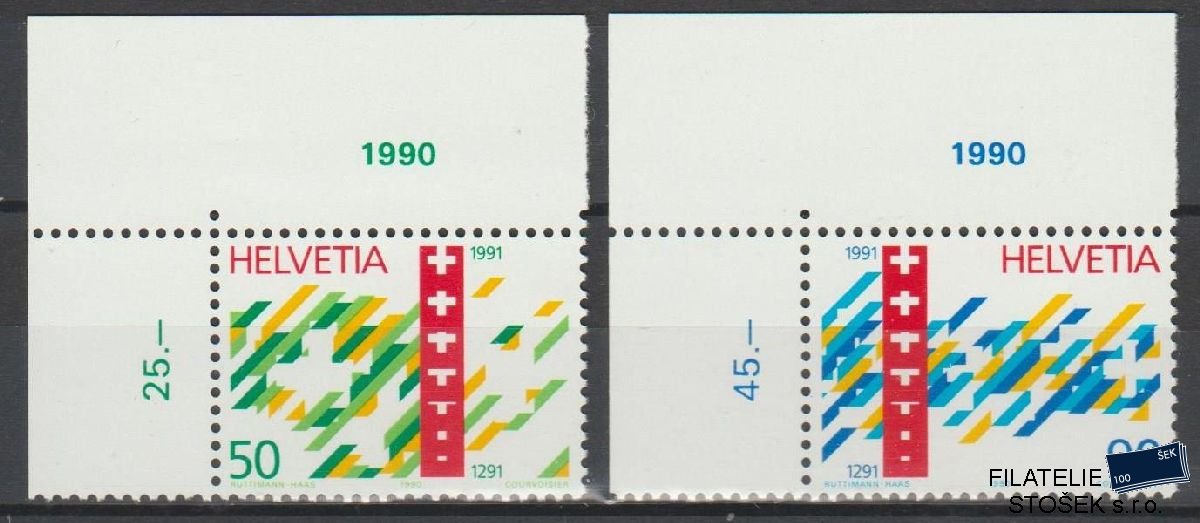 Švýcarsko známky Mi 1421-22