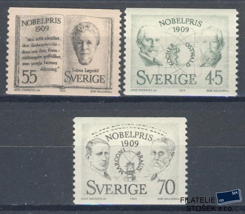 Švédsko známky Mi 662-64