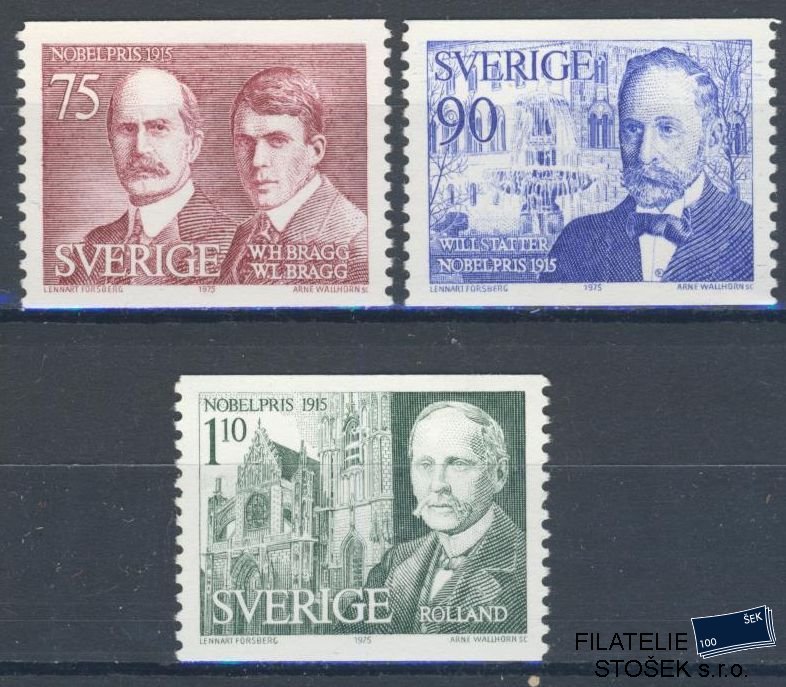 Švédsko známky Mi 932-34