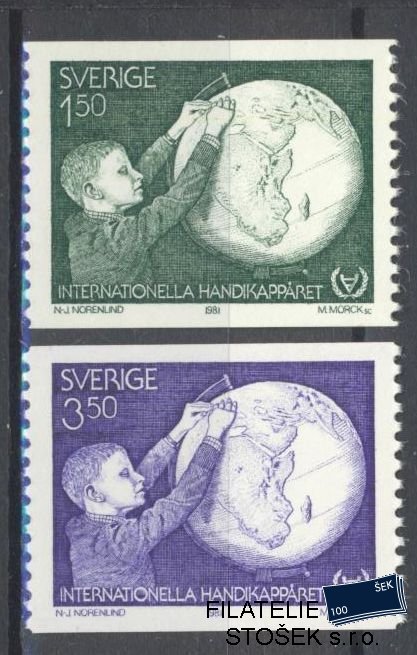 Švédsko známky Mi 1143-44