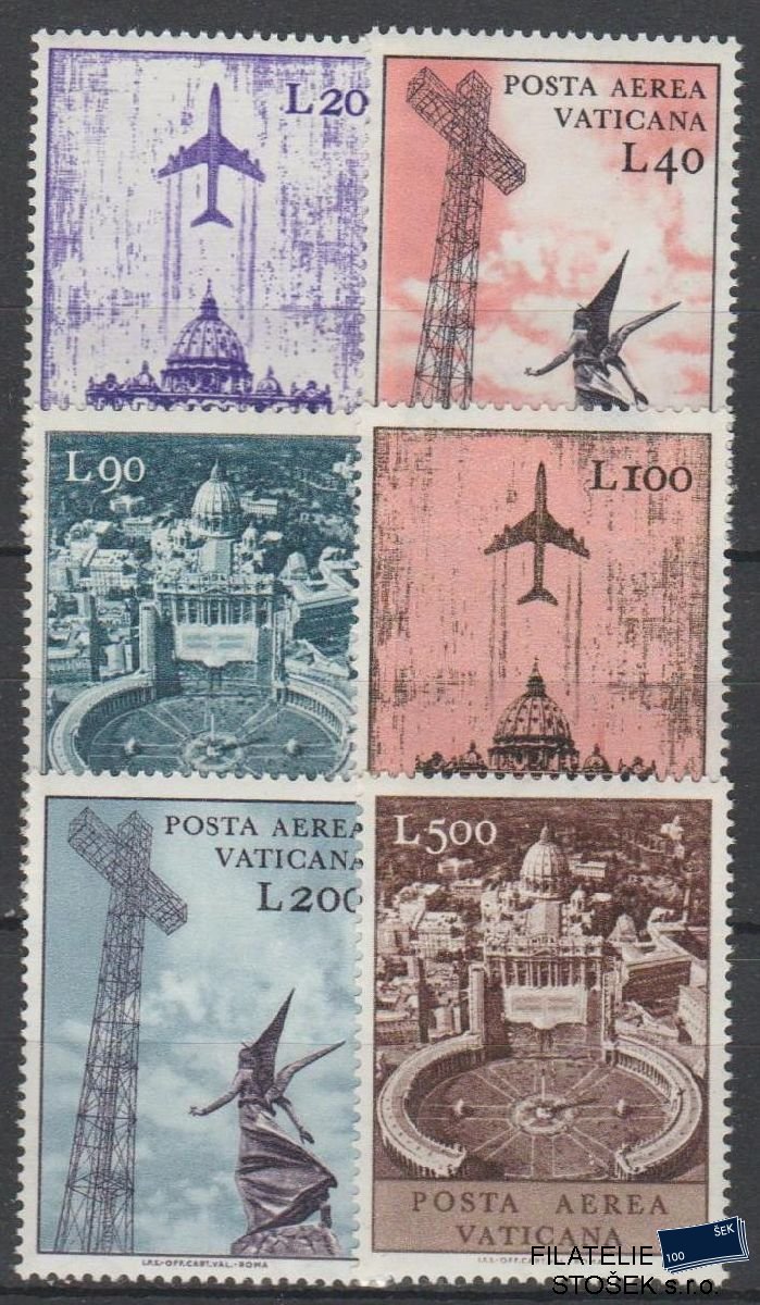 Vatikán známky Mi 517-22