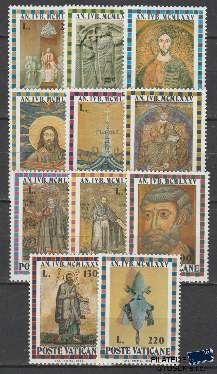 Vatikán známky Mi 646-56