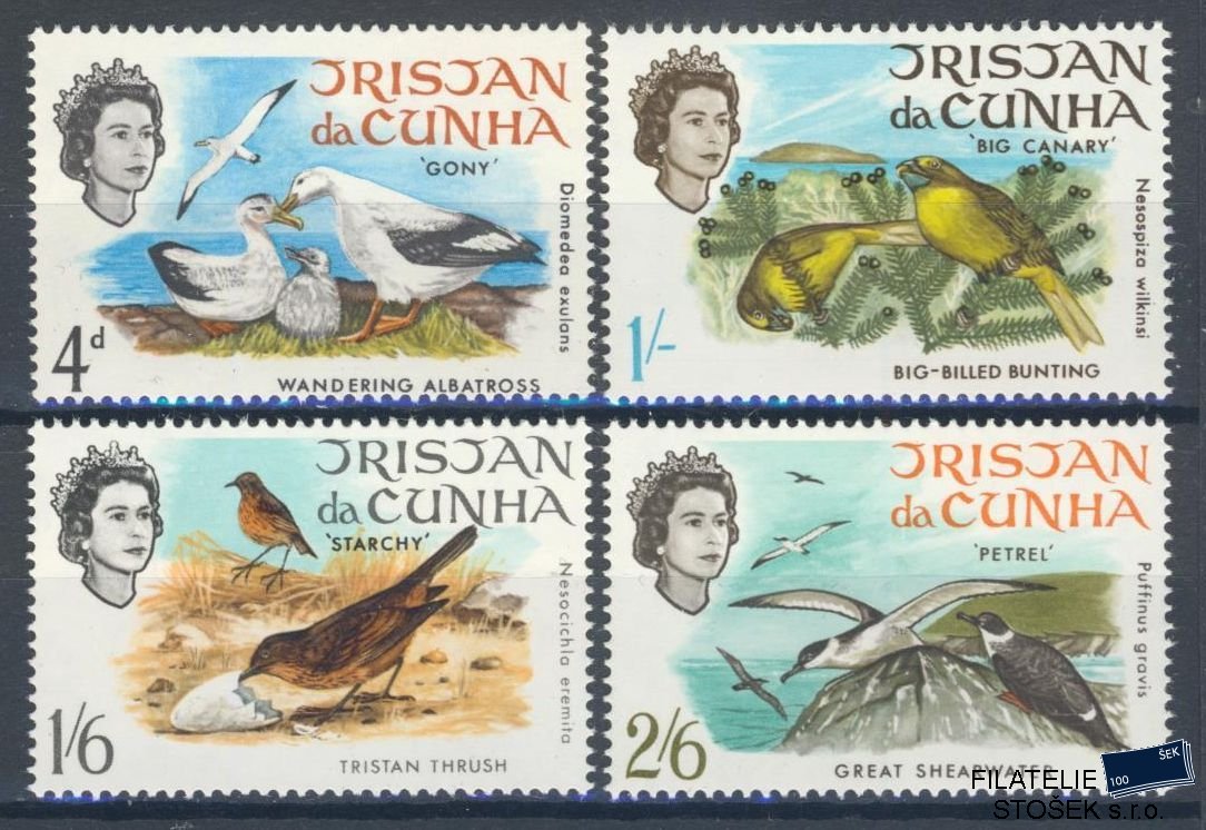 Tristan da Cunha známky Mi 116-19