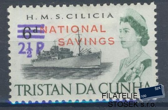 Tristan da Cunha známky Mi F 2