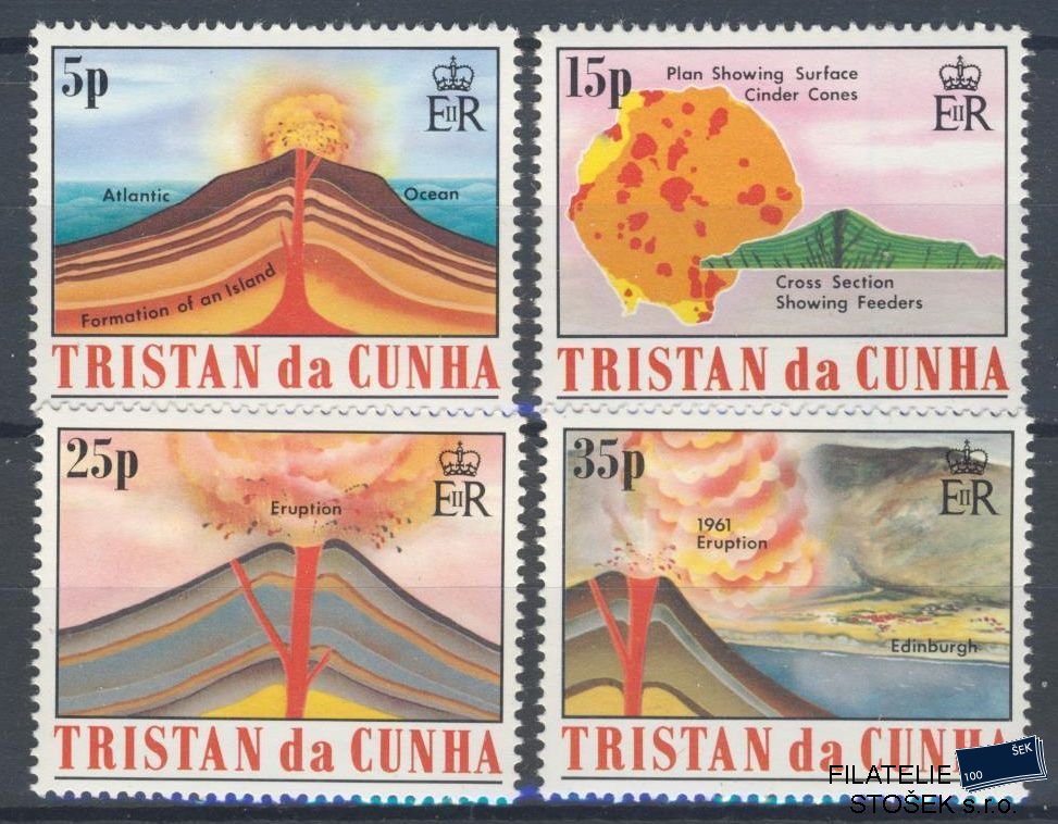 Tristan da Cunha známky Mi 333-36