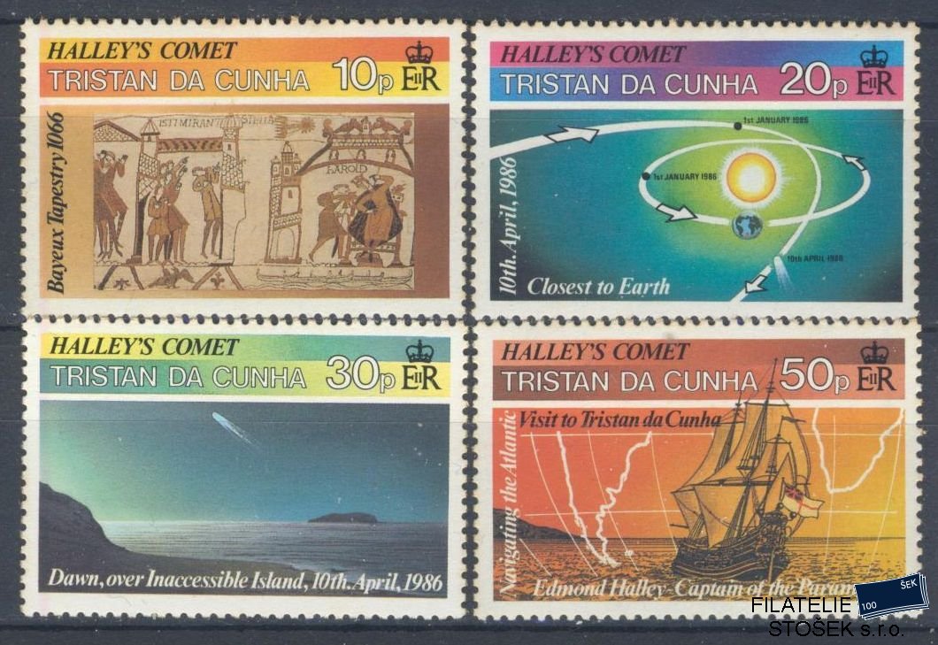 Tristan da Cunha známky Mi 397-400