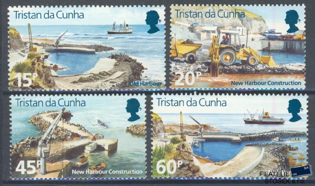 Tristan da Cunha známky Mi 593-96