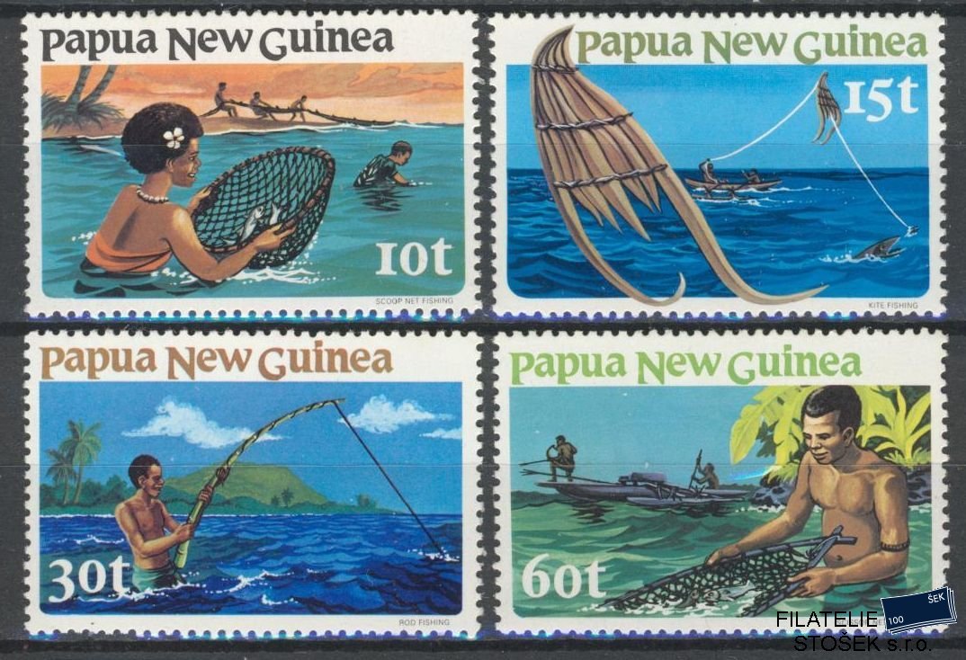 Papua New Guinea známky Mi 418-21